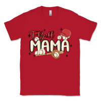 Red t ball mama baseball Classic Tee - MaliasSmallBusiness
