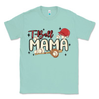 Seafoam t ball mama baseball Classic Tee - MaliasSmallBusiness