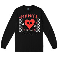 Black mama's valentine Long Sleeve Tee - MaliasSmallBusiness