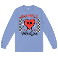 Colony Blue mama's valentine Long Sleeve Tee - MaliasSmallBusiness
