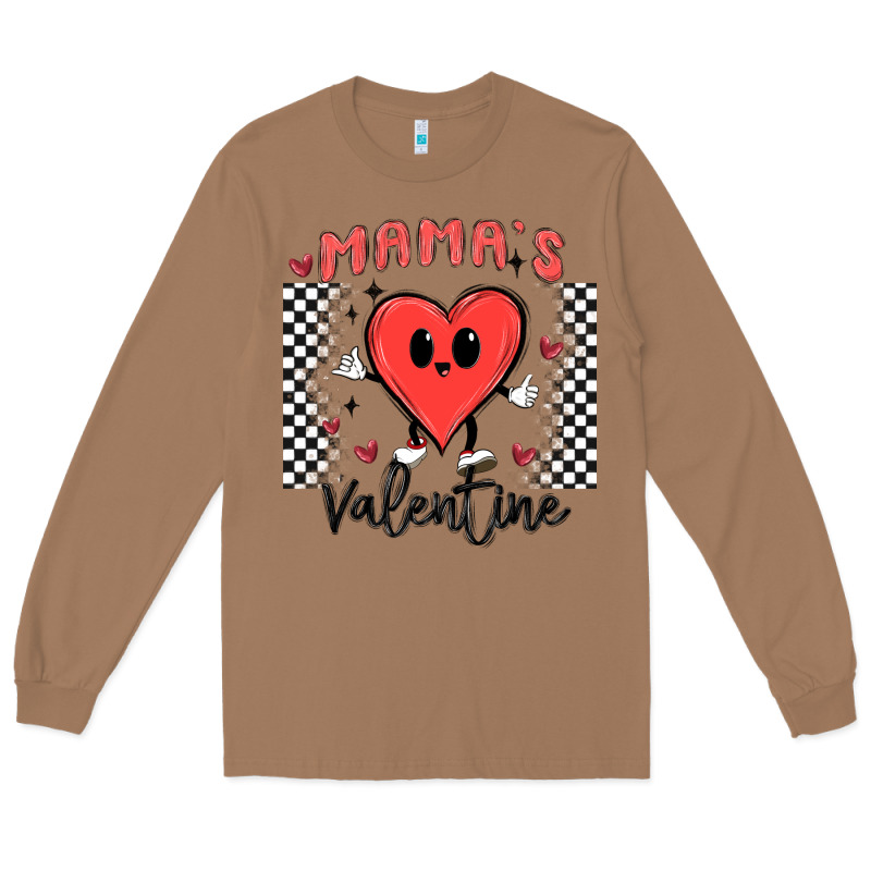 Mama's Valentine Long Sleeve Tee by MaliasSmallBusiness | Teevron