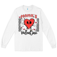 White mama's valentine Long Sleeve Tee - MaliasSmallBusiness