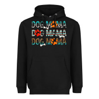 Black Dog Mama Heavyweight Hoodie - texasbilliewilder