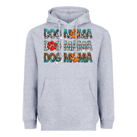 Heather Grey Dog Mama Heavyweight Hoodie - texasbilliewilder