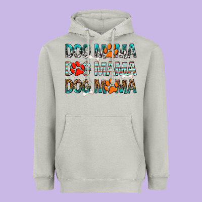Dog Mama Heavyweight Hoodie Designed By Texasbilliewilder