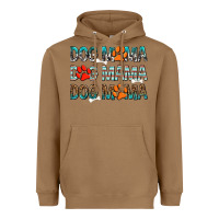 Toasted Coconut Dog Mama Heavyweight Hoodie - texasbilliewilder