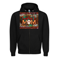 Black baseball Zipper Hoodie - LillyAllenDesigns