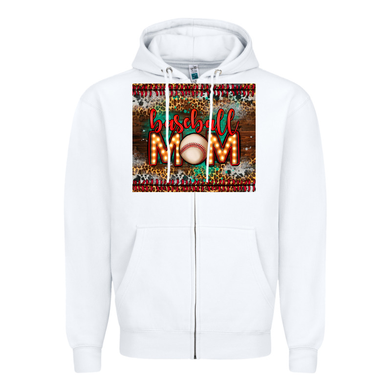 Baseball Zipper Hoodie by LillyAllenDesigns | Teevron