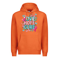 Carrot Love hope cure cancer Awareness Premium Hoodie - HowdyJamesFarm