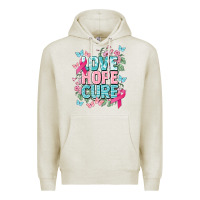 Oatmeal Heather Love hope cure cancer Awareness Premium Hoodie - HowdyJamesFarm