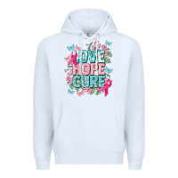 White Love hope cure cancer Awareness Premium Hoodie - HowdyJamesFarm
