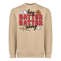 Mushroom hey batter batter swing Heavyweight Sweatshirt - MaliasSmallBusiness