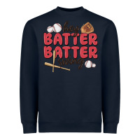 Navy hey batter batter swing Heavyweight Sweatshirt - MaliasSmallBusiness