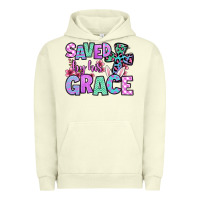 Pigment Pistachio Easter Day Saved by his grace Urban Hoodie - OliviaCreatesArt