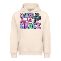 Sandshell Easter Day Saved by his grace Urban Hoodie - OliviaCreatesArt