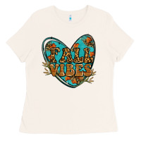 Bone fall vibes heart Ladies Tee - RanaPortraitStore