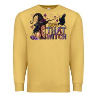 Antique Gold 100% That Witch Black Afro Witch Premium Sweatshirt - texasbilliewilder