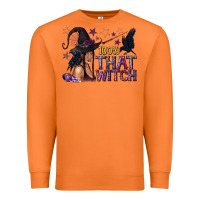 Carrot 100% That Witch Black Afro Witch Premium Sweatshirt - texasbilliewilder