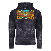 Cloud Black longhorn bull skull license plate Vintage Hoodie - Artiststas