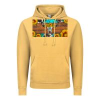 Vintage Mustard longhorn bull skull license plate Vintage Hoodie - Artiststas