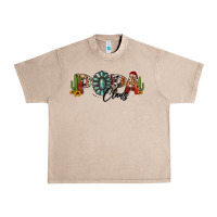 French Oak western christmas papa claus sunflowers and cactus Urban Heavy Tee - Jasminsmagicworld