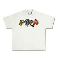 Pistachio western christmas papa claus sunflowers and cactus Urban Heavy Tee - Jasminsmagicworld