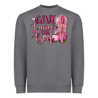 Storm give cancer the boot Heavyweight Sweatshirt - MaliasSmallBusiness