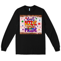 Black don't hide your pride tumbler Long Sleeve Tee - JahusDesignShop