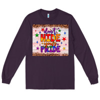 Plum don't hide your pride tumbler Long Sleeve Tee - JahusDesignShop