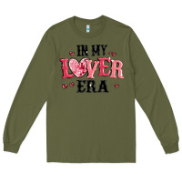 Army Green in my lover era Long Sleeve Tee - MaliasSmallBusiness