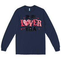 Navy in my lover era Long Sleeve Tee - MaliasSmallBusiness