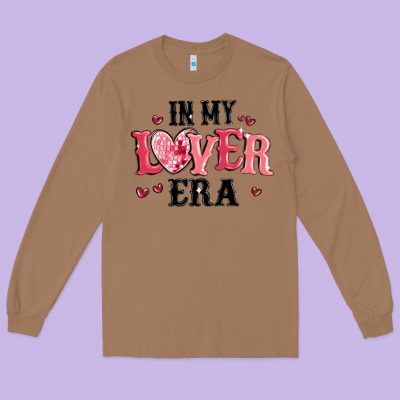 In My Lover Era Long Sleeve Tee Designed By Maliassmallbusiness