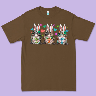 Western Bunny Gnome Premium Tee Designed By Racoondesign