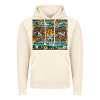 Vintage Artic longhorn bull skull cowhide leopard turquoise Vintage Hoodie - Artiststas