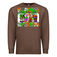 Chestnut Halloween Coffee Cups Premium Sweatshirt - texasbilliewilder