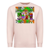 Pale Pink Halloween Coffee Cups Premium Sweatshirt - texasbilliewilder