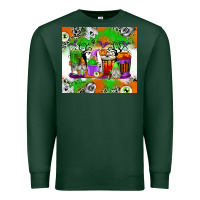 Sports Green Halloween Coffee Cups Premium Sweatshirt - texasbilliewilder