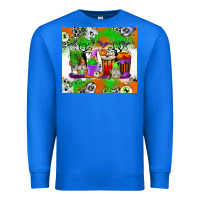 True Royal Halloween Coffee Cups Premium Sweatshirt - texasbilliewilder
