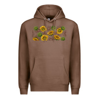 Chestnut summer with sunflowers Premium Hoodie - TumblerDesignByShophia
