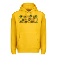 Lemon summer with sunflowers Premium Hoodie - TumblerDesignByShophia