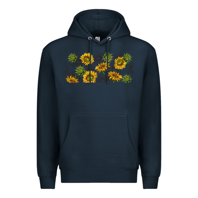Summer With Sunflowers Premium Hoodie by TumblerDesignByShophia | Teevron