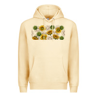 Pina Colada summer with sunflowers Premium Hoodie - TumblerDesignByShophia