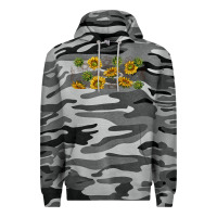 Slate Camo summer with sunflowers Premium Hoodie - TumblerDesignByShophia