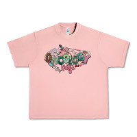 Salmon Oncology Nurse western Urban Heavy Tee - NancyCooperArtShop