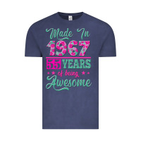 Vintage Denim made in 1967, 55 years of being awesome Vintage Tee - Jasminsmagicworld