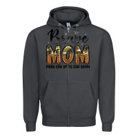 Smoke brave mom from son up to son down Zipper Hoodie - LillyAllenDesigns