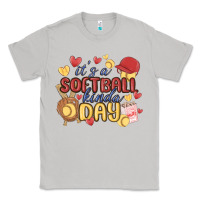 Moon Dust it's a softball kinda day Classic Tee - MaliasSmallBusiness