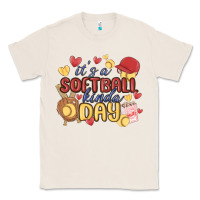 Natural it's a softball kinda day Classic Tee - MaliasSmallBusiness