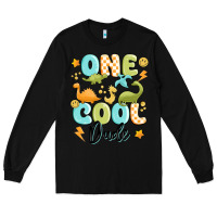 Black one cool dude Long Sleeve Tee - MaliasSmallBusiness