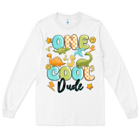 White one cool dude Long Sleeve Tee - MaliasSmallBusiness